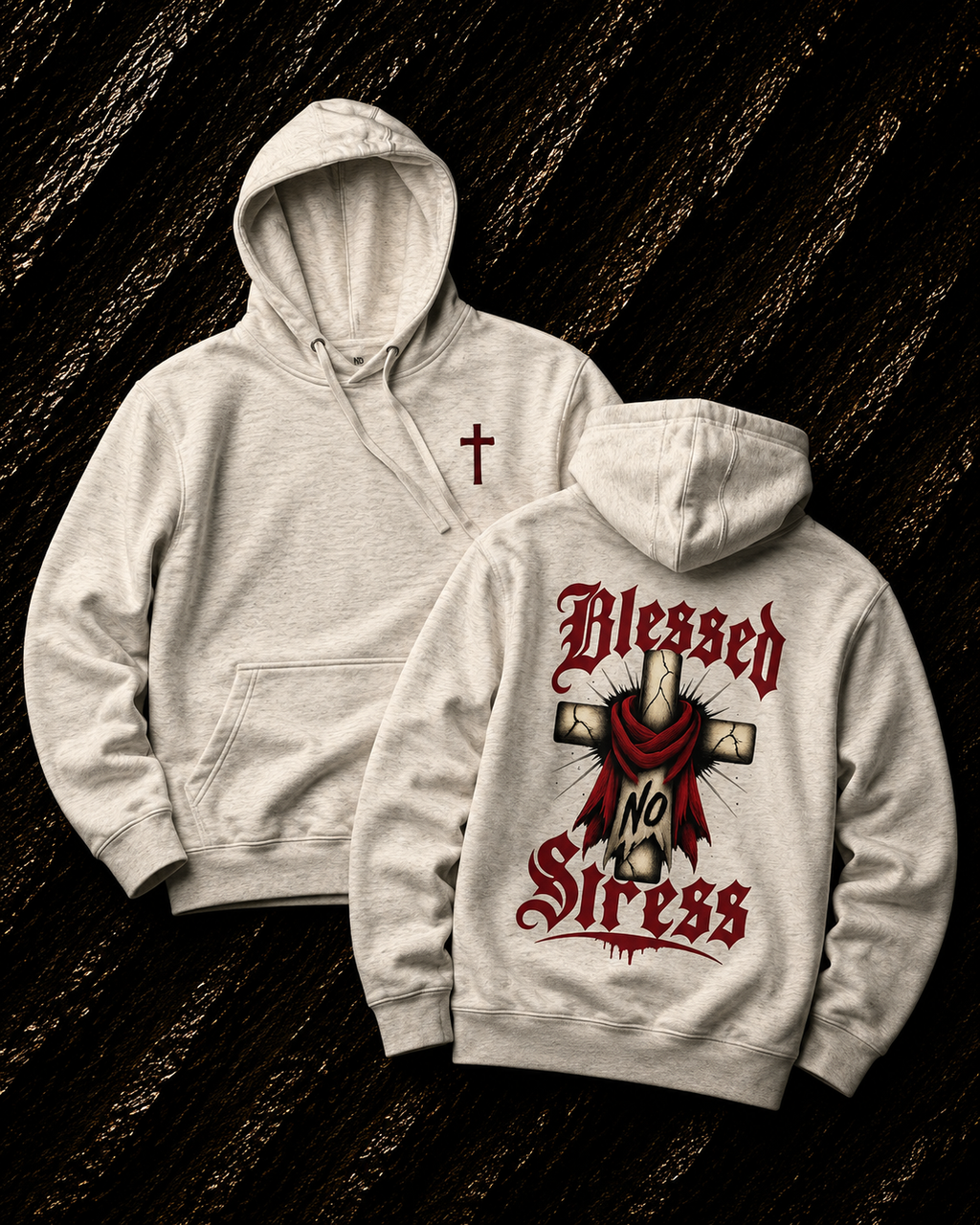 Blessed No Stress™ Heavyweight Hoodie